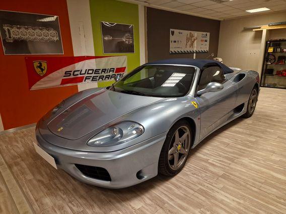 Ferrari 360 Spider MANUALE ASI TARGA ORO