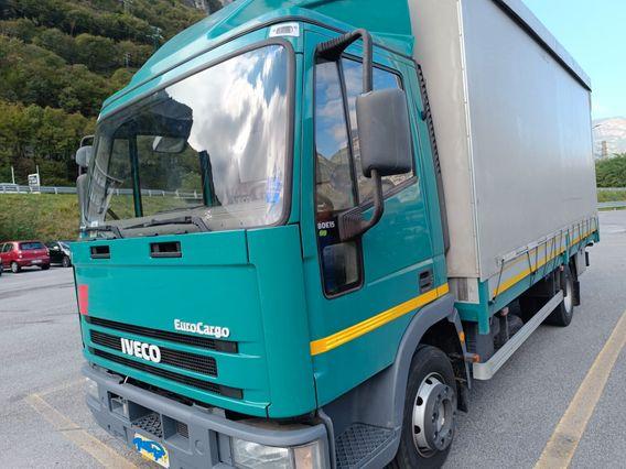 IVECO CON CASSONE E TELATO