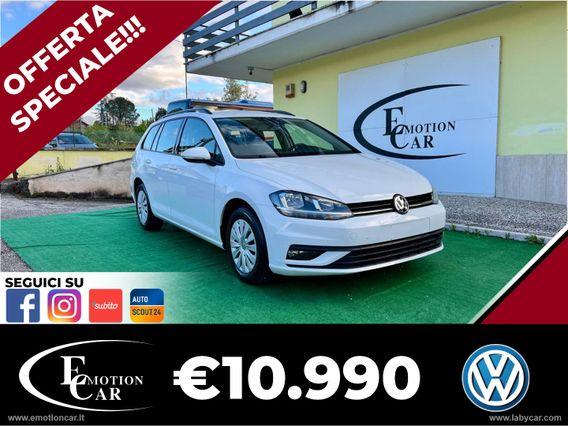 VOLKSWAGEN Golf Variant 1.6 115CV Trendline - 2019