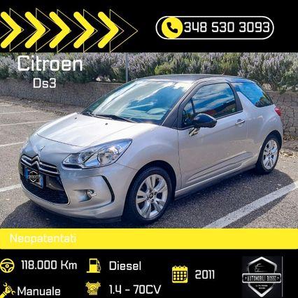 Ds DS3 DS 3 1.4 HDi 70 Chic