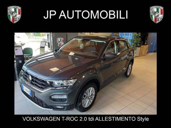 Volkswagen T-Roc 2.0 tdi Style 115cv