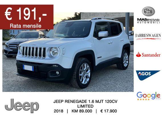 JEEP Renegade 1.6 Mjt 120CV Limited