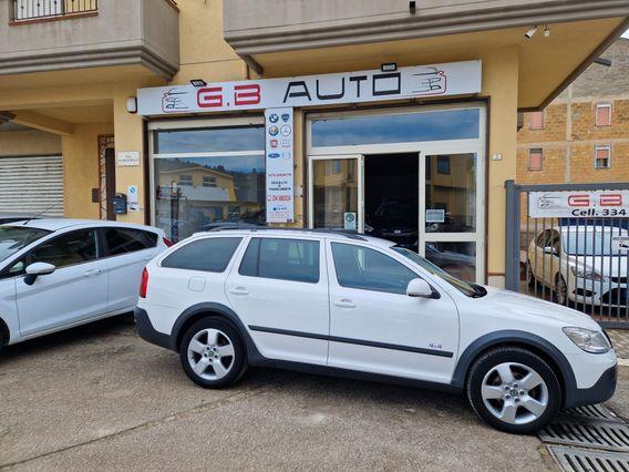 SKODA OCTAVIA SCOUT 4X4 2.0 TDI 140 CV KM CERT