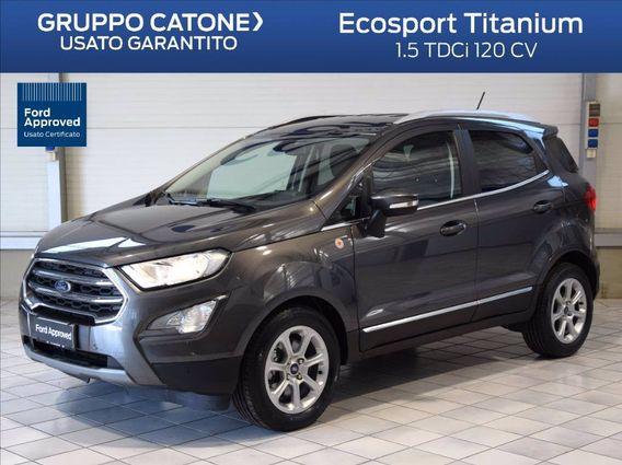 FORD EcoSport 1.5 ecoblue Titanium s&s 100cv my19 del 2019