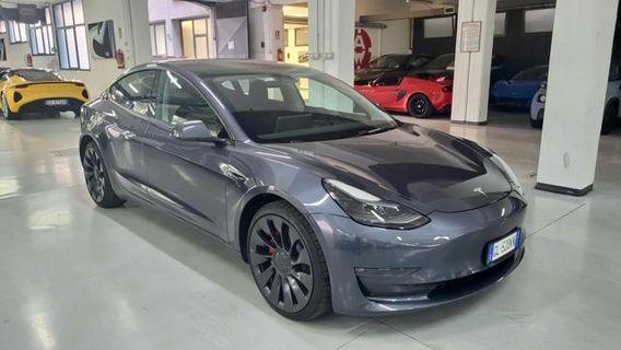 TESLA Model 3 LR Performance AWD ? 418 / mese senza acconto