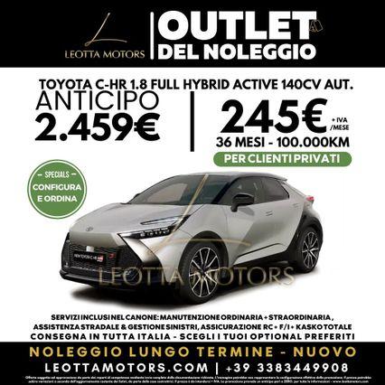 Toyota C-HR 1.8 FULL HYBRID 140CV ACTIVE AUT. - CLIENTE PRIVATO