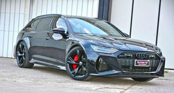 Audi RS6 Avant 4.0 mhev CARBO-4RUOTE STERZ-22"-FULL SPEED