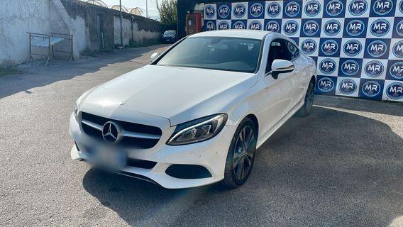 Mercedes-benz C 220 d 2.2 diesel 170cv COUPE 2017 USATO