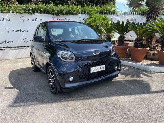 Smart ForTwo EQ cabrio Parisblue 22kw