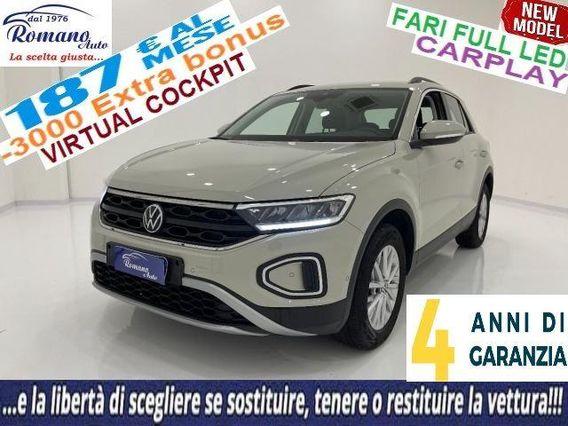 NEW VOLKSWAGEN - T-Roc 1.0 tsi Life 110CV#4 ANNI GARANZIA VOLKSWAGEN!!!!!!