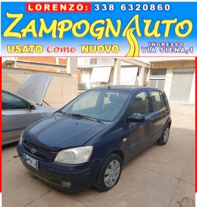 Hyundai Getz 1.5 CRDi TD 5p X NEOPATENTATO FERMO AMMINISTRATIVO ZAMPOGNAUTO CT