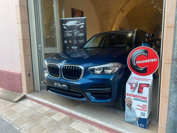 BMW X3 20D X-DRIVE X-LINE 190CV PELLE NAVI CRUISE ANNO 2020