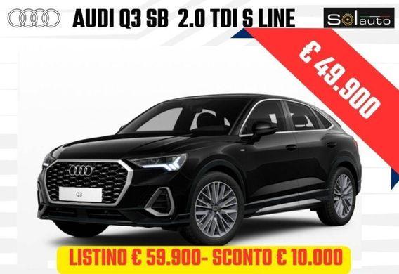 Audi Q3 Sportback 35 2.0 tdi S line edition s-tronic