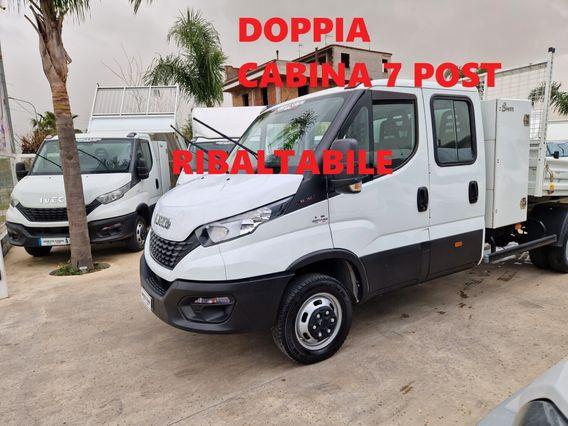 Iveco Daily 35C16 DOPPIA CABINA 7 POSTI RIBALTABILE TRILATERALE 3.0 MJT -2021