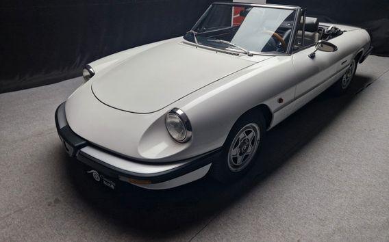 Alfa Romeo Spider 2.0 cc anno 1987 certificata ASI con C.R.S