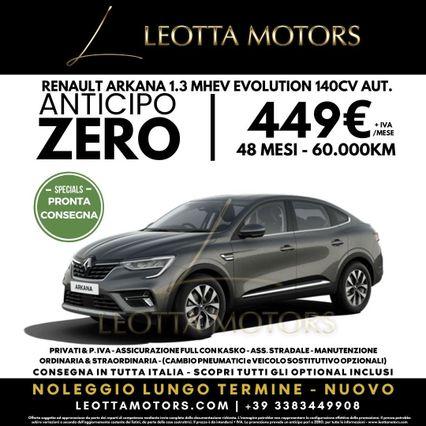 RENAULT ARKANA 1.3 MHEV EVOLUTION 140 CV AUTOMATICO