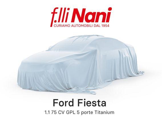 Ford Fiesta 1.1 75 CV GPL 5 porte Titanium