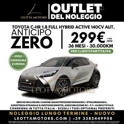 Toyota C-HR 1.8 FULL HYBRID 140CV ACTIVE AUT. - CLIENTE PARTIVA IVA